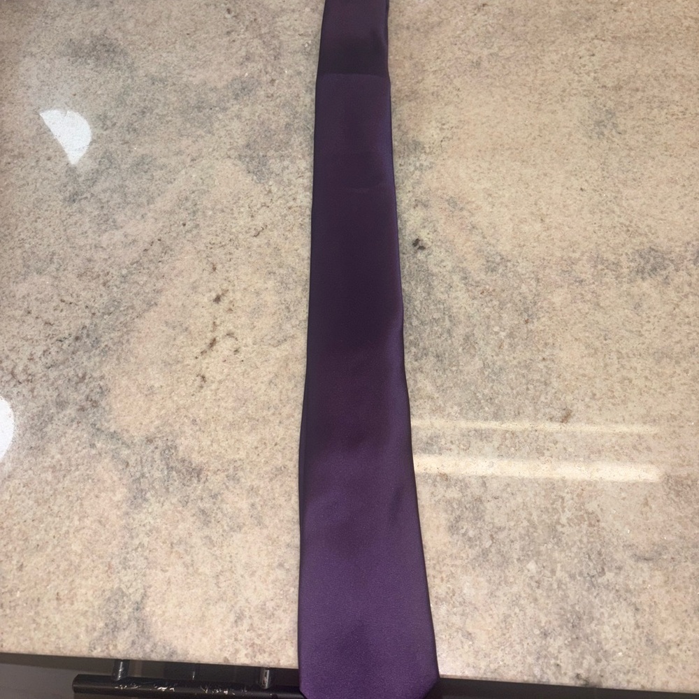 Elegant Purple Men's Tie